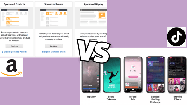 Amazon Vs Tiktok marketing