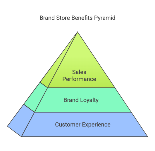 Benefits of a brand store