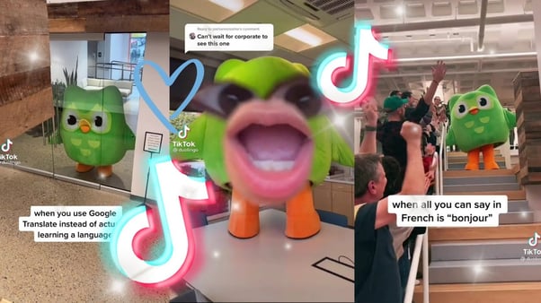 Duolingo TikTok Campaign