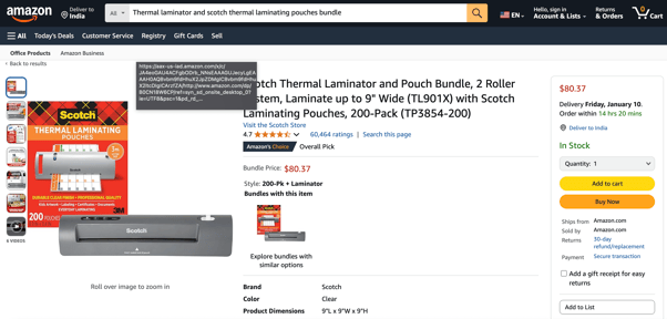 First Example of Successful Amazon Virtual Bundles