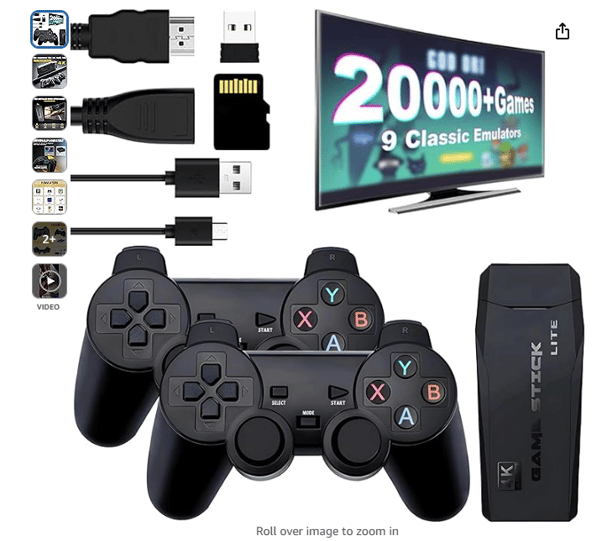 Gaming console and controller