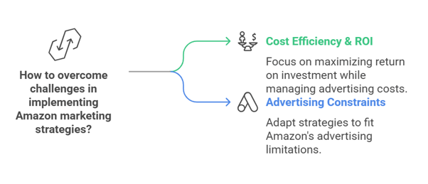 Illustration of Challenges in Implementing Amazon Marketing Strategies