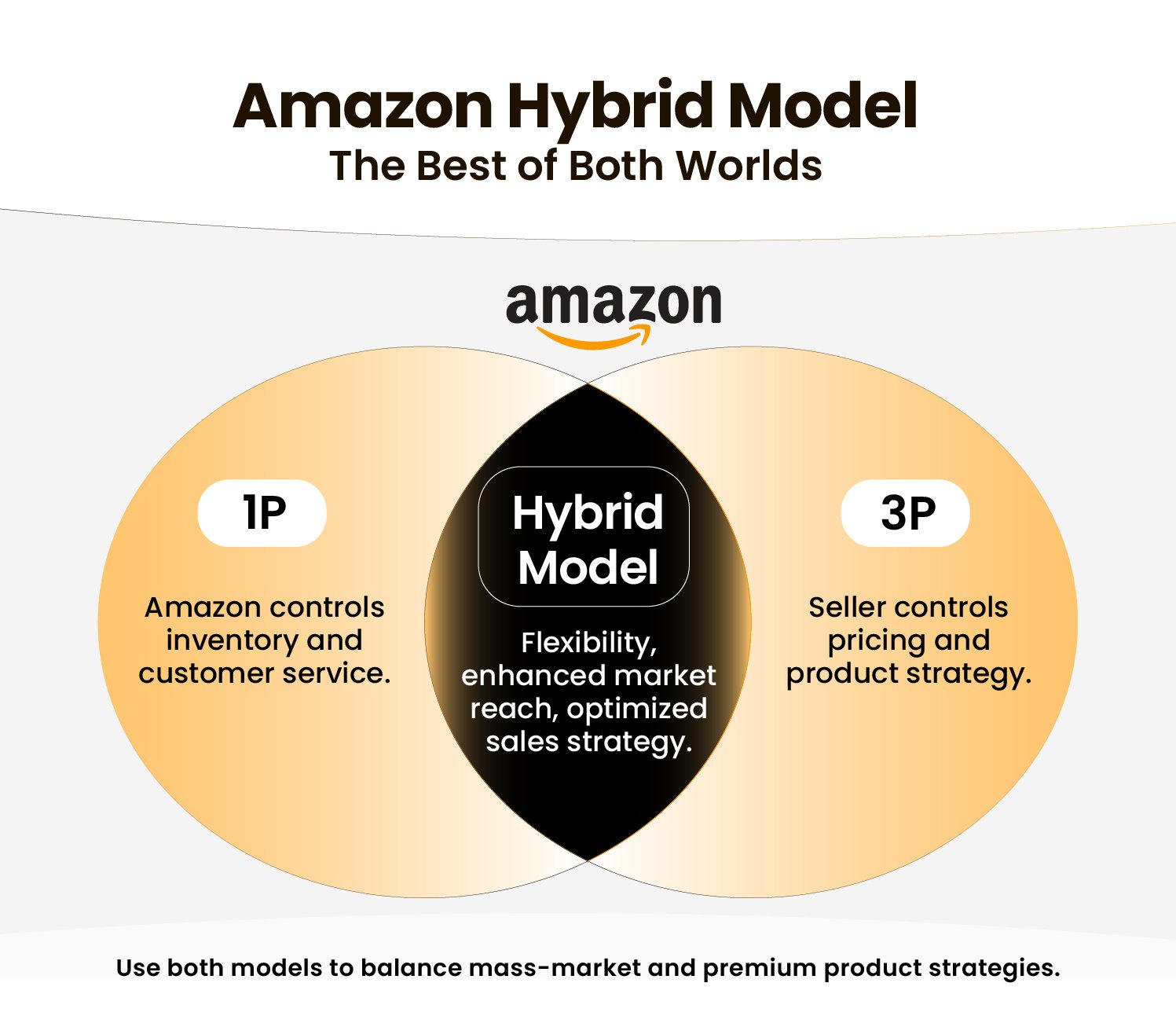 Infographic explaining why vendors should consider the Hybrid Model