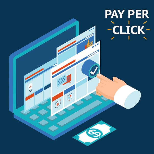 Pay Per Click Illustration