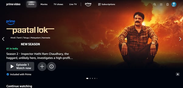 Prime Video Paatal Lok Season 2