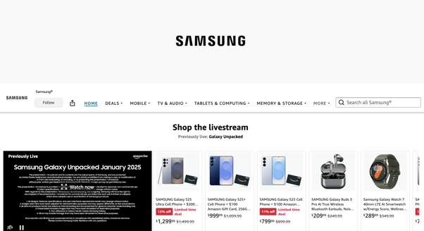 Samsung store