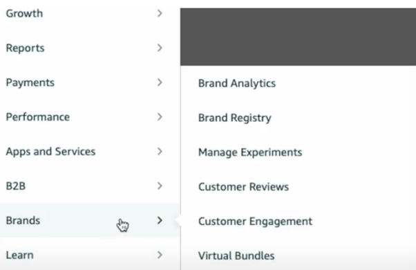 Virtual Bundles Tool Amazon Dashboard